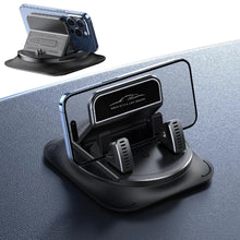 One-Hand Operated Dash Phone Clip, Shockproof 360° Rotatable Holder for