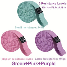 Fitness Resistance Bands Knit Elastic Stretch Training Pulling Large