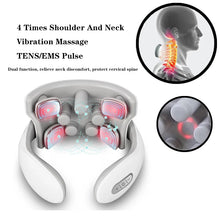 Vibration Neck Masssger Rechargeable Low Frequency Pulse Cervical
