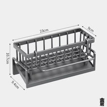 Compact Tap-Mounted Spice Shelf - Sink Organizer with Drainage Rack