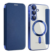 Wireless Charging Flip Case for Samsung Galaxy A35 A36 A55 A15 A16 A17