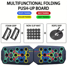 Push-up Board Set Portable Multifunctional Bar Foldable Fitness