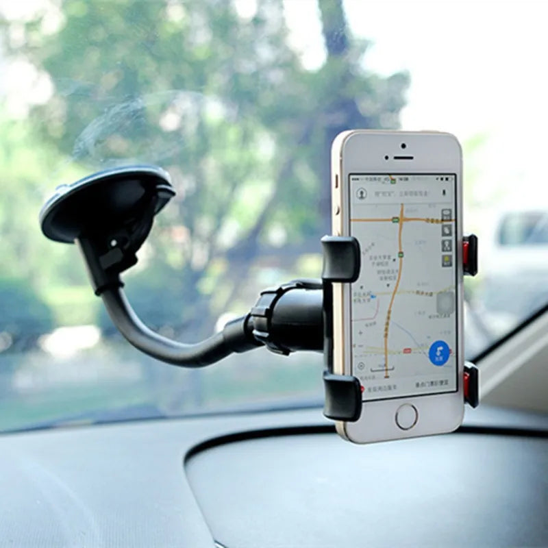 Car Phone Holder Universal 360 Degree Flexible Dashboard Windshield GPS