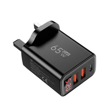 GaN 65W USB C Charger PD Fast Charging Phone Power Adapter For iPhone