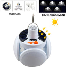 Rechargeable LED Camping Lantern With folding floodlight Portable Tent