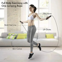 Adjustable Steel Wire Speed Jump Rope Weighted Cardio Skipping with