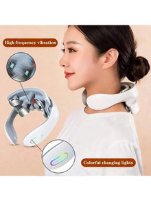 Smart Neck Massager for Adults, 5 Massage Modes, Ergonomic Portable