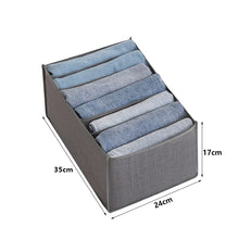 Closets Clothes Organizer Pants Jeans Storage Box Cabinet Drawers