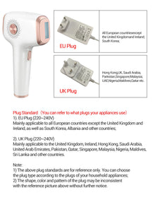 IPL Hair Removal with Ice Cooling Care Function for Women