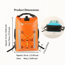 30L Waterproof Backpack for Outdoor Activities - Dry Wet Separation