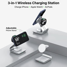 Bonola Magnetic 3 in 1 Wireless Charger for iPhone 17/16/15/13/14/12