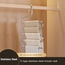 5 Layers Multi-functional Clothes Hangers Non-slip Pant Storage Rack