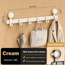 Suction Cup Bathroom Hooks Towel Hanger Nail Wall Rack Coat Clothes