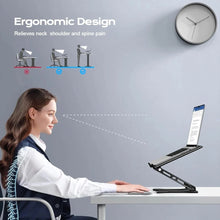 DT-02B Phone Tablet Stand Adjustable Aluminum Alloy laptop up to 17