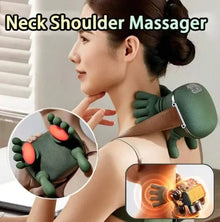 2026Portable Smart Neck & Shoulder Massager - USB Rechargeable, Lithium