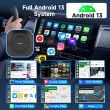 2026 Carlinkit Ai Box LED Android Wireless Carplay Adapter 13 Qualcomm