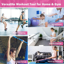 Elastic Fabric Long Resistance Bands Stretch for Exercise Set for