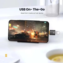 10A OTG Type C Female to USB A Male USB 3.0 to Type-C Converter Fast