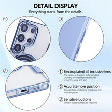 Leather Wallet Clear Magnetic Phone Case For Samsung Galaxy S26 S25 S24