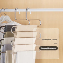 5 Layers Multi-functional Clothes Hangers Non-slip Pant Storage Rack