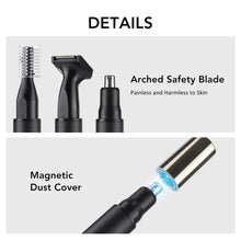 3 in 1 Mini Pocket Nose Hair Trimmer Painless Clipper Ears Hair Eyebrow