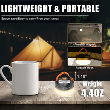 High Power Camping Lantern Tents Lamp 1200mah USB Rechargeable Portable