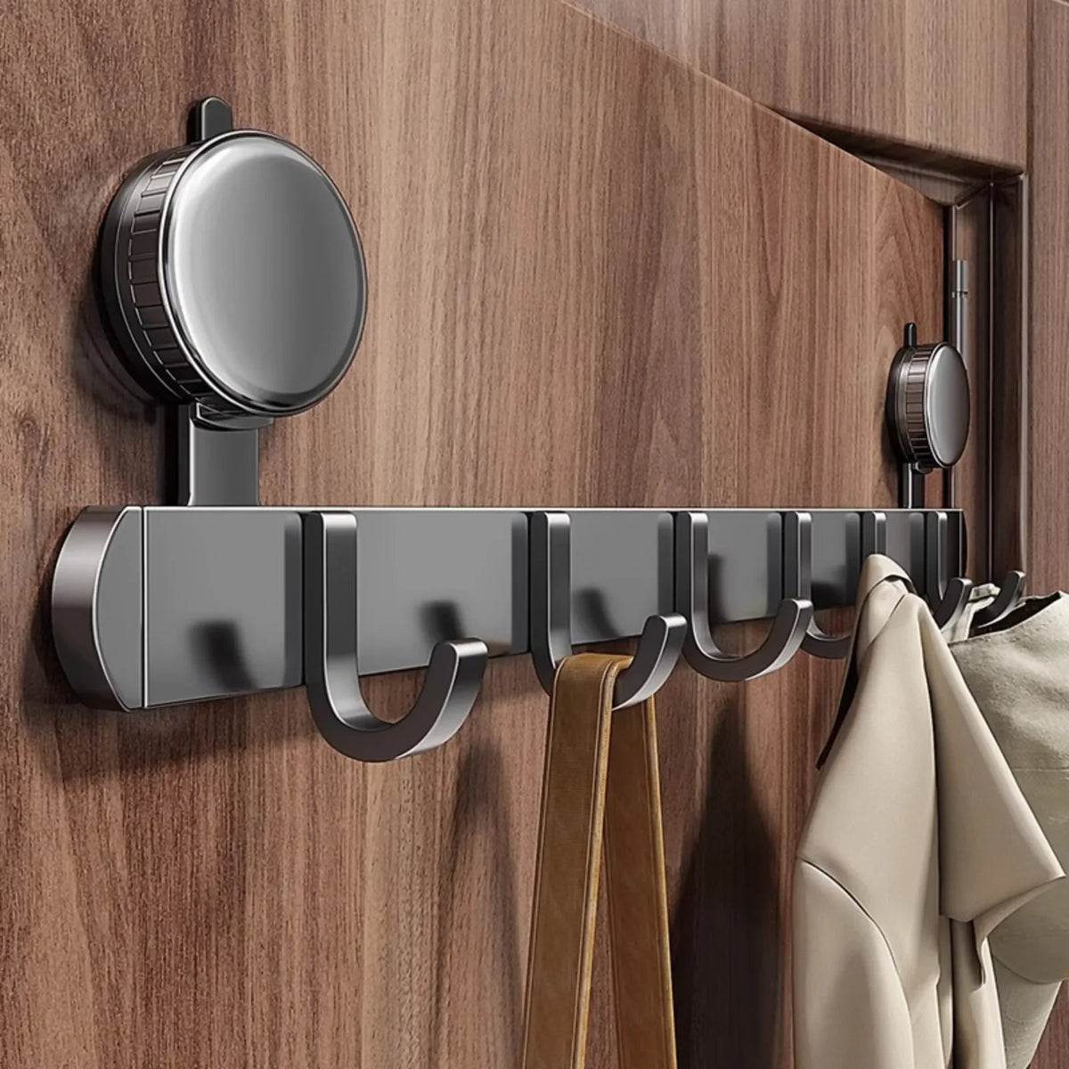 Suction Cup Bathroom Hooks Towel Hanger Nail Wall Rack Coat Clothes