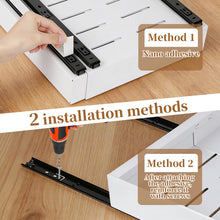 1/2PCS Pull-out Cabinet Storage Rack for Kitchen No-Drill Telescopic
