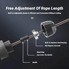 Adjustable Steel Wire Speed Jump Rope Weighted Cardio Skipping with