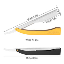 Professional Manual Barber Razor Haircut Shaving Tool Beard Eyebrow