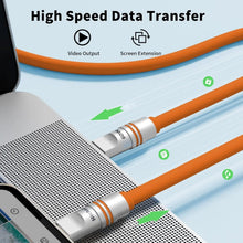 Hichain PD240W USB C Fast Charging Cable Soft Liquid Silicone Type to C