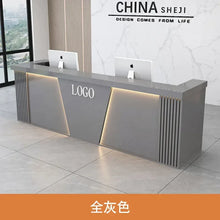 Hair Salon Cashier Reception Desk Counter Luxury Aesthetic Modern