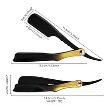 Traditional Men's Razor Manual Shaver Magnetic Head Beard Trimmer