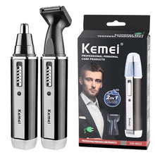 KM-6630 Kemei Trimmer for Men Electric Nose and Ear Rechargeable for