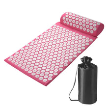 Acupressure Mat & Pillow Set Sensi Massage Needle Applicator Neck Back