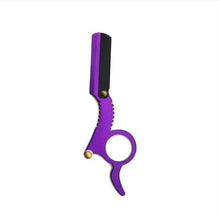 Stainless Steel Classic Shaving Razor for Thumb Double Edge Haircutting