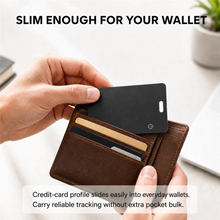 1 Pack Wallet Tracker Card, Rechargeable Ultra Thin Item Finder, iOS &