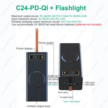 24*18650 Power Bank Cases Battery Holder Dual USB Type C Charge DIY
