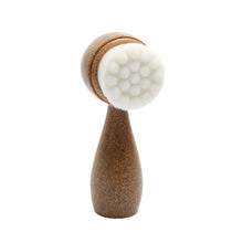 Coconut Shred Handle Facial Brush Double Sided Cleanser Blackhead