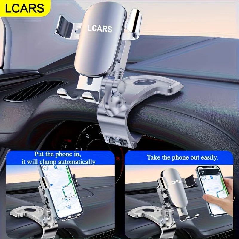 LCARS car dashboard phone holder is suitable for placing mobile phones