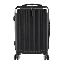 3 Piece Hard Shell Luggage Set, Lightweight ABS Suitcases with TSA