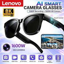 Lenovo Smart Glasses 8K HD Touch Control Camera Recording Bluetooth