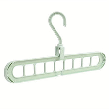9 Hole Foldable Hanger Wardrobe Space Saving Storage For Clothes Drying