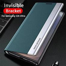 Luxury Leather Flip Case For Samsung Galaxy S26 S25 S24 S23 S22 S21 S20