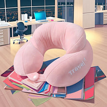 Memory Foam U Shaped Travel Pillow Neck Support Cervical for Airplane