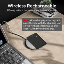 1 Pack Wallet Tracker Card, Rechargeable Ultra Thin Item Finder, iOS &