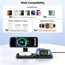 3 In 1 Wireless Charger Fast Charging Station For Phone Watch Earbuds