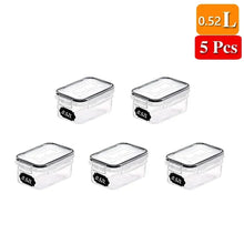 Food Storage Containers Kitchen Organizer and Container with Lids