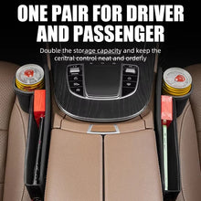 Leather Car Seat Gap Filler Organizer and Storages Automotive Universal