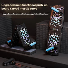 1PC Foldable Push-Up Board, Portable Multifunction Workout Tool for